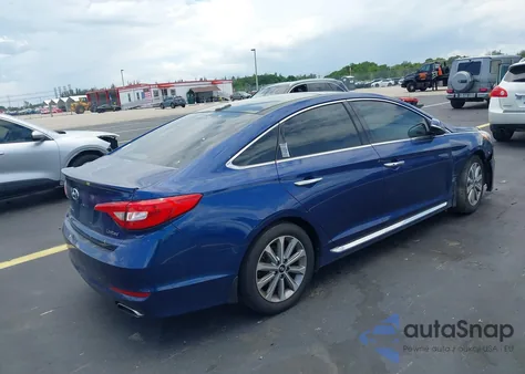 2016 Hyundai Sonata Limited из США, поврежденный, VIN 5NPE34AF3GH378639